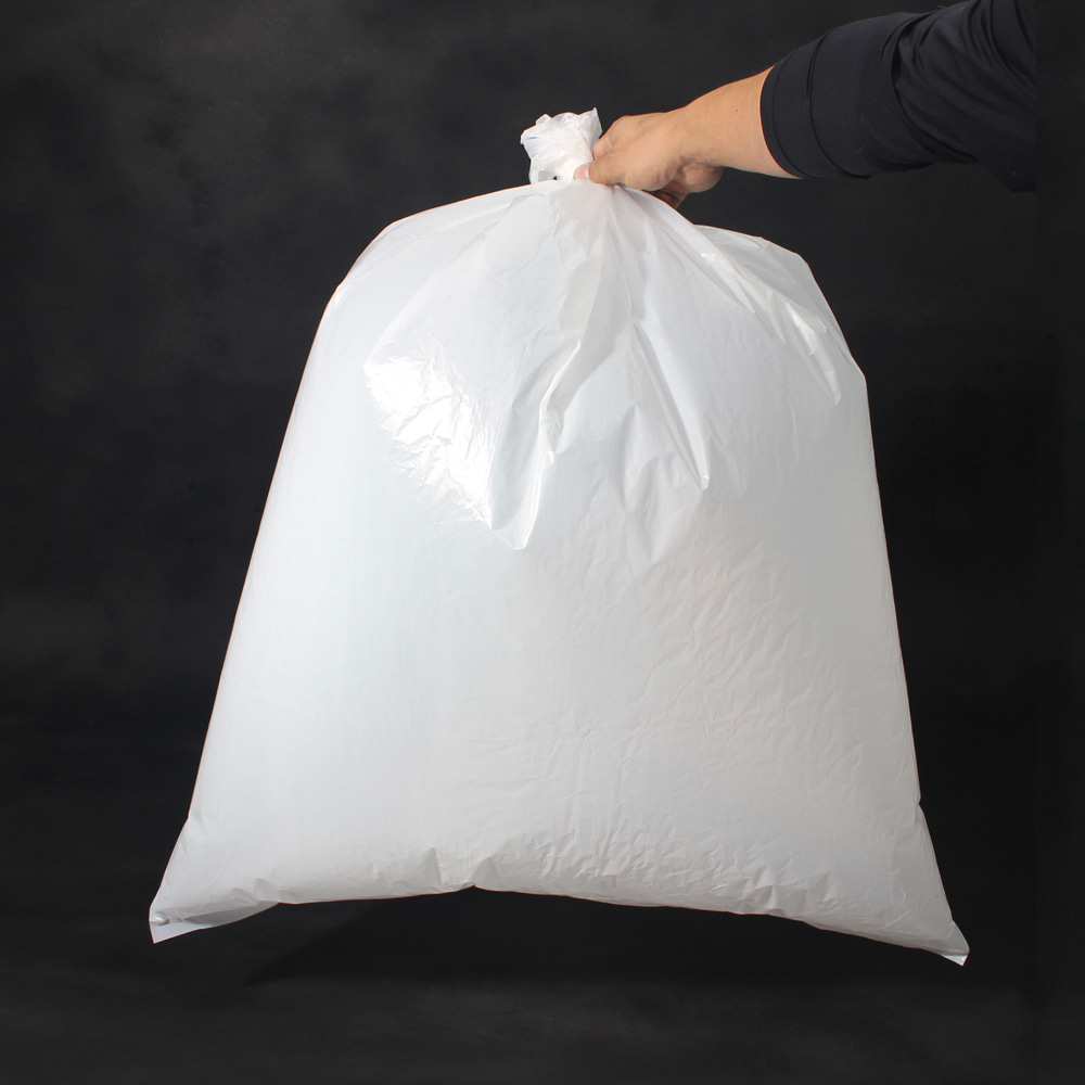 재활용봉투 영업용 대 백색 500장 100L 쓰레기 분리수거 비닐봉투