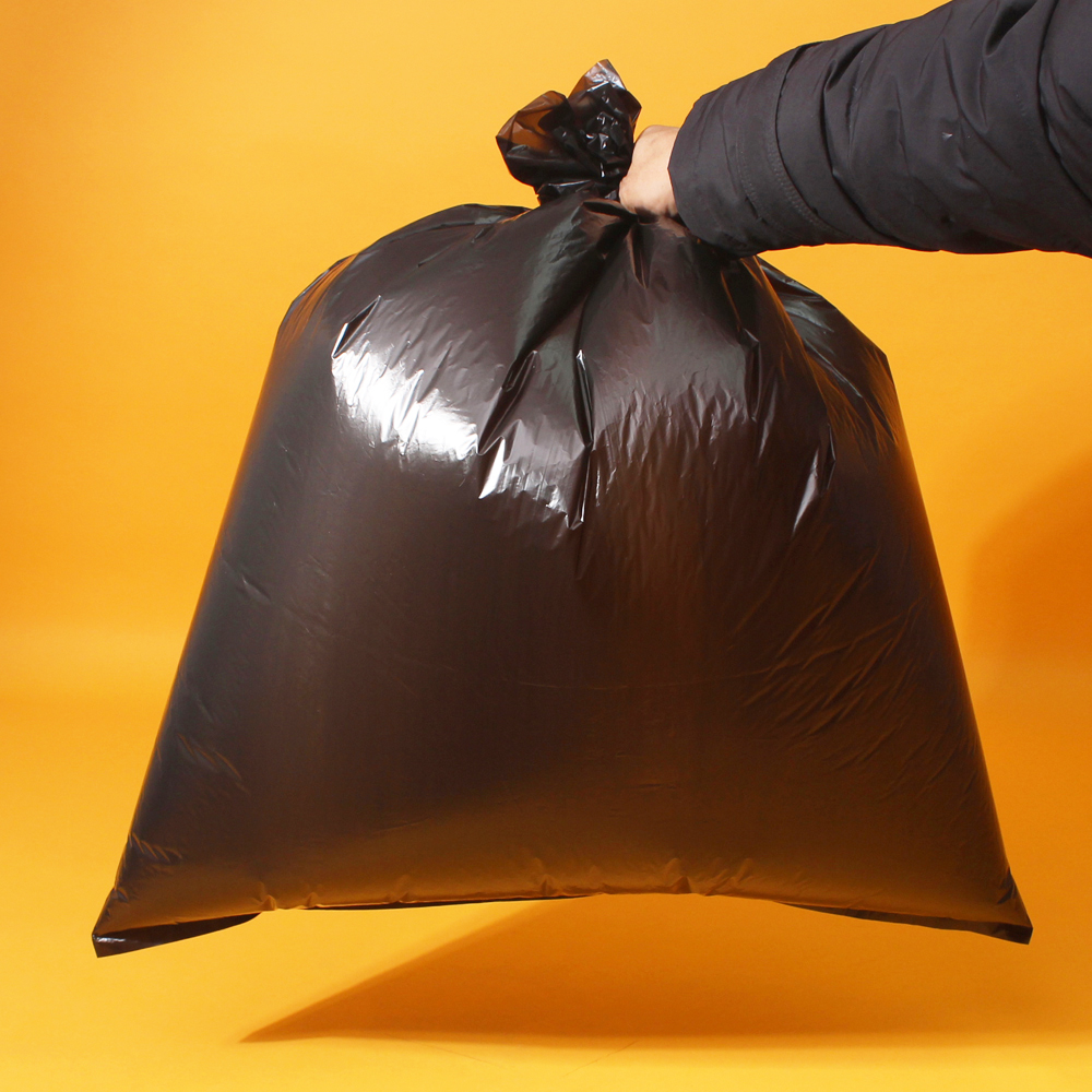 재활용봉투 영업용 대 검정 500장 100L 쓰레기 분리수거 비닐봉투